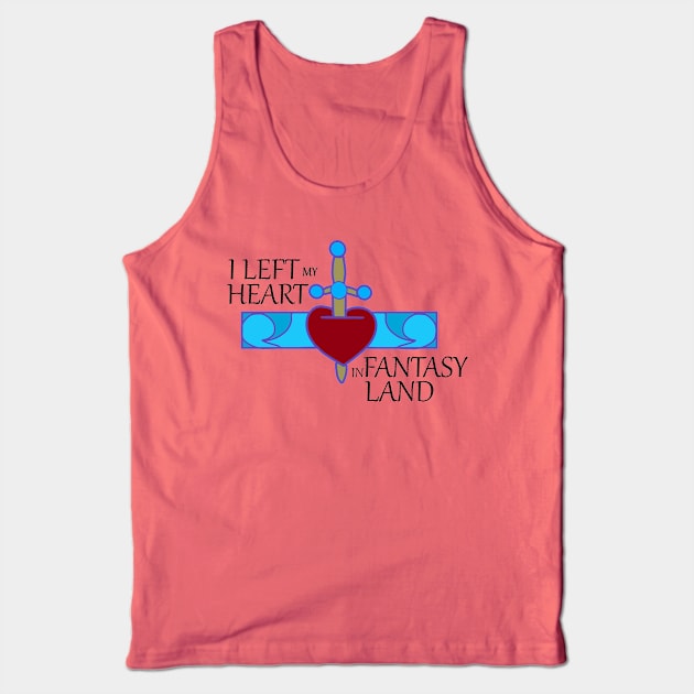 I Left My Heart in Fantasy Land Tank Top by Wizarding Wands & Mickey Ears